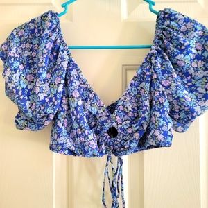 Floral Crop Top